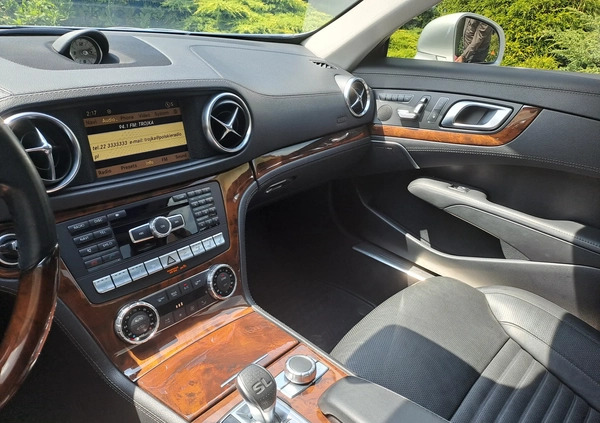 Mercedes-Benz SL cena 165000 przebieg: 132000, rok produkcji 2013 z Wieruszów małe 596